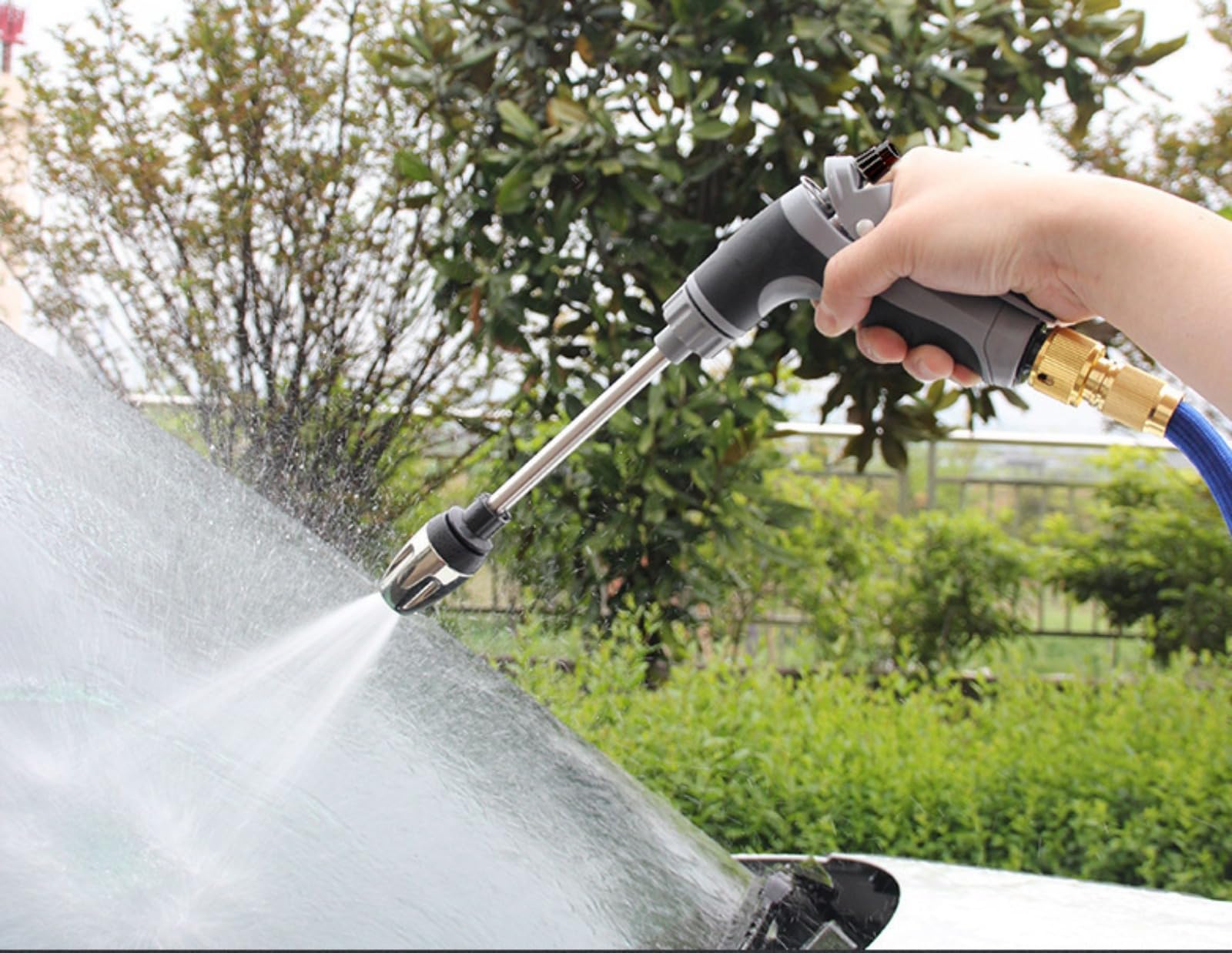Jetterix Pressure Washer Nozzle Original, Power Jet Ugello per Tubo Pistola, per Pulizia di Autolavaggio, Vialetto, Patio e Giardino (1PCS)