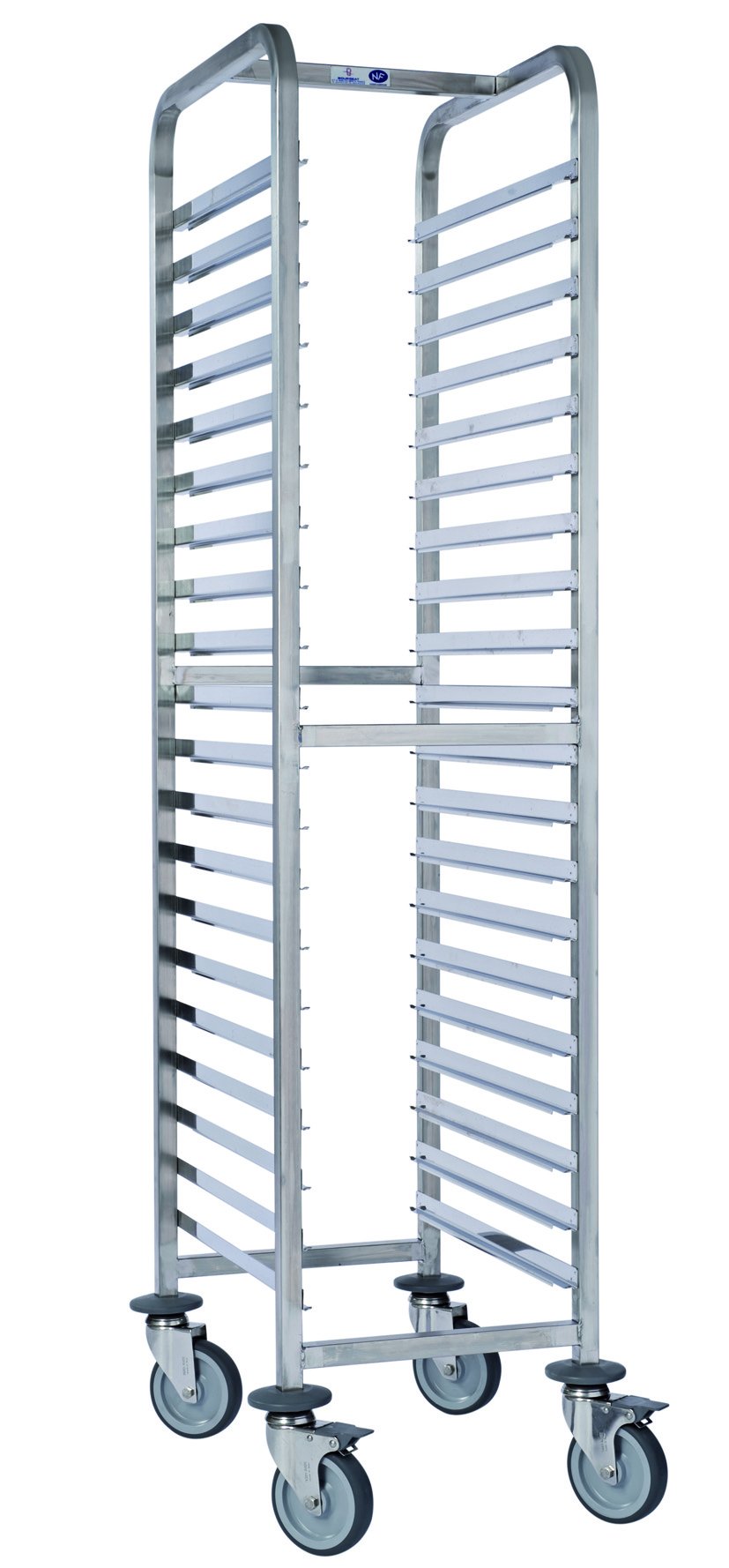 Chariot GN 1/1 professionnel 630 x 460 x 1700 mm à glissieres gastro normes exceptio à 20 niveaux