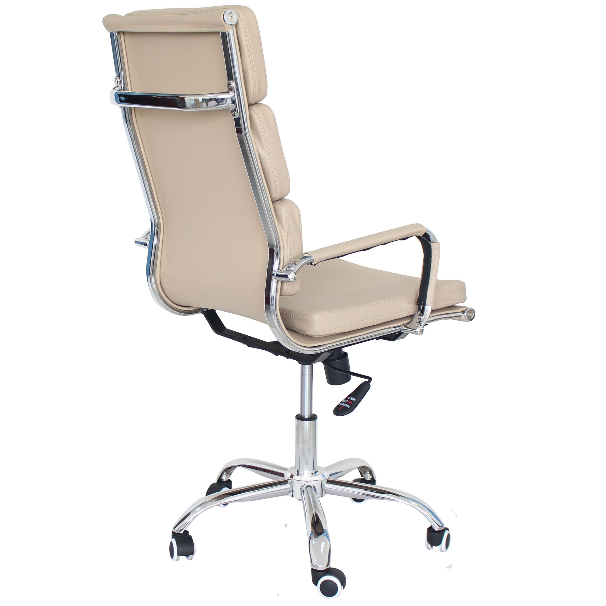 CRIBEL Mito Poltrona Presidenziale Marrone 56x61x117 cm