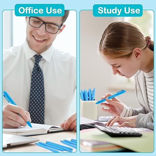 Miniatura 7 de Mototo 120 bolígrafos para baby shower, regalo de fiesta de bebé, bolígrafo azul retráctil con tinta negra para niños, invitados, profesores,