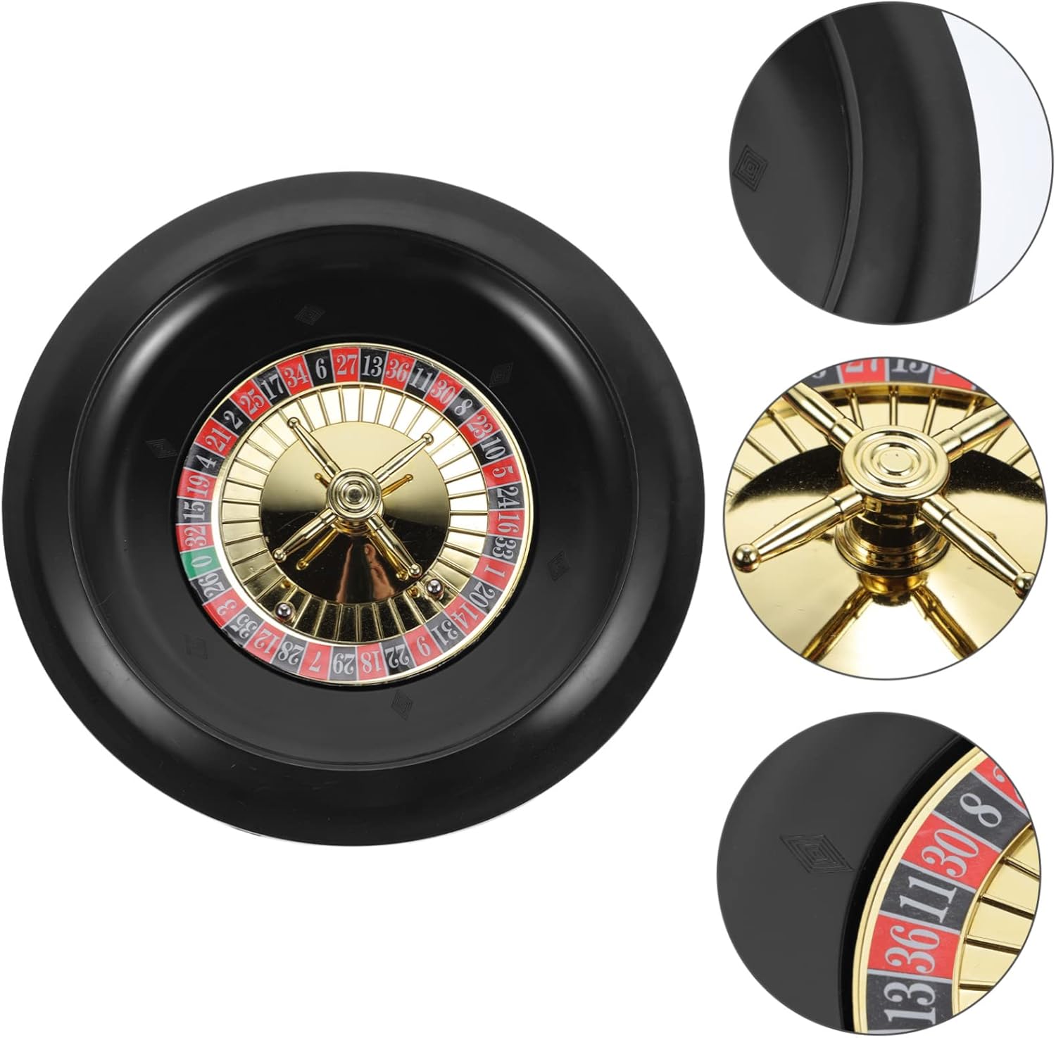 4pcs Poker Game Supply Poker Wheel for Bar Game Wheel Prop Household Poker Wheel Poker Game Rotating Wheel Party Game Prop Poker Game Wheel Russian Poker Wheel/126