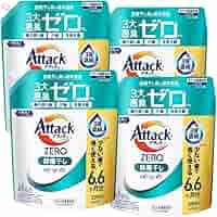 ケース売りアタックＺＥＲＯ 洗濯洗剤 ドラム式専用 詰め替え 2000ｇ×4個 ケース販売】アタックZERO 洗濯洗剤 ドラム式専用 超特大