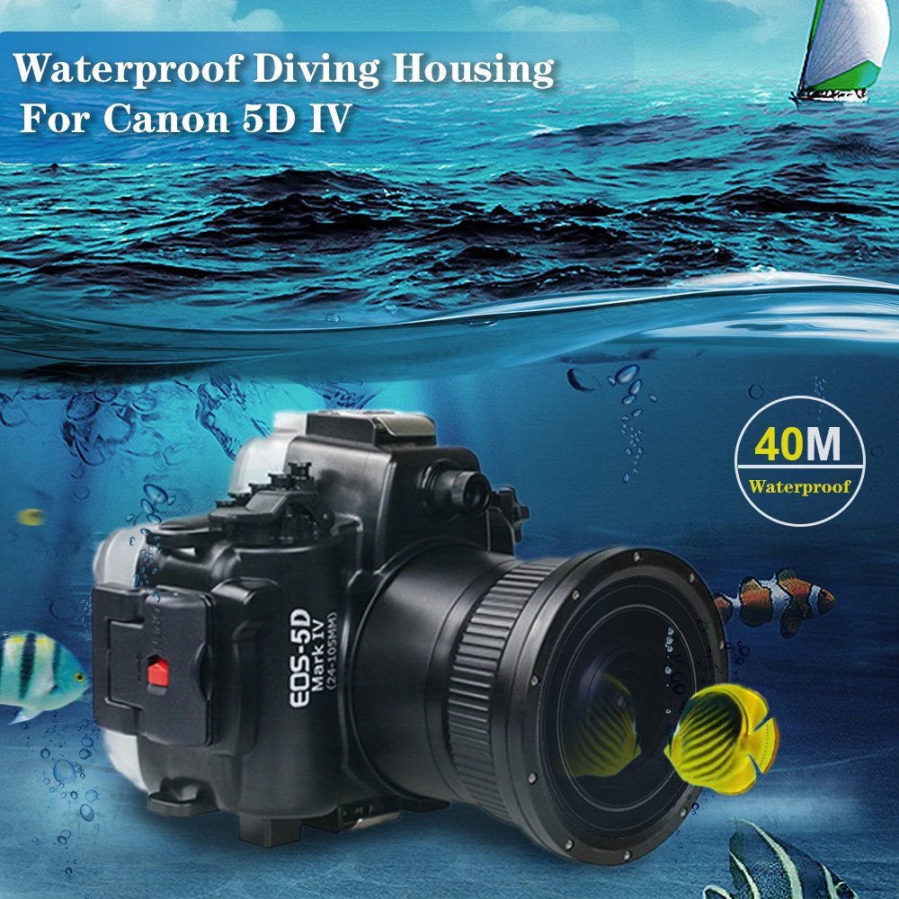 Sea Frogs 130ft 40m Underwater Camera Housing Diving Camera