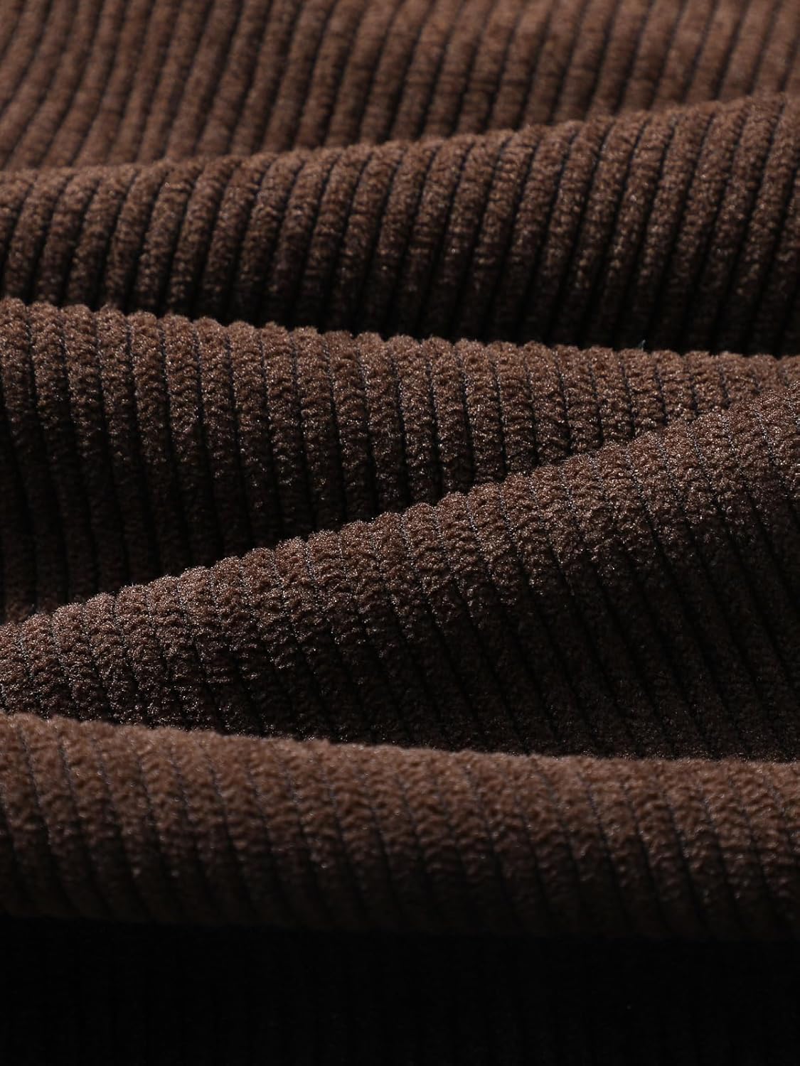 Suwangi Men’s Corduroy Casual Pants Drawstring Elastic Waist Stretch Sweatpants Straight Leg Trouser with Pockets Relaxed Fit - Image 5