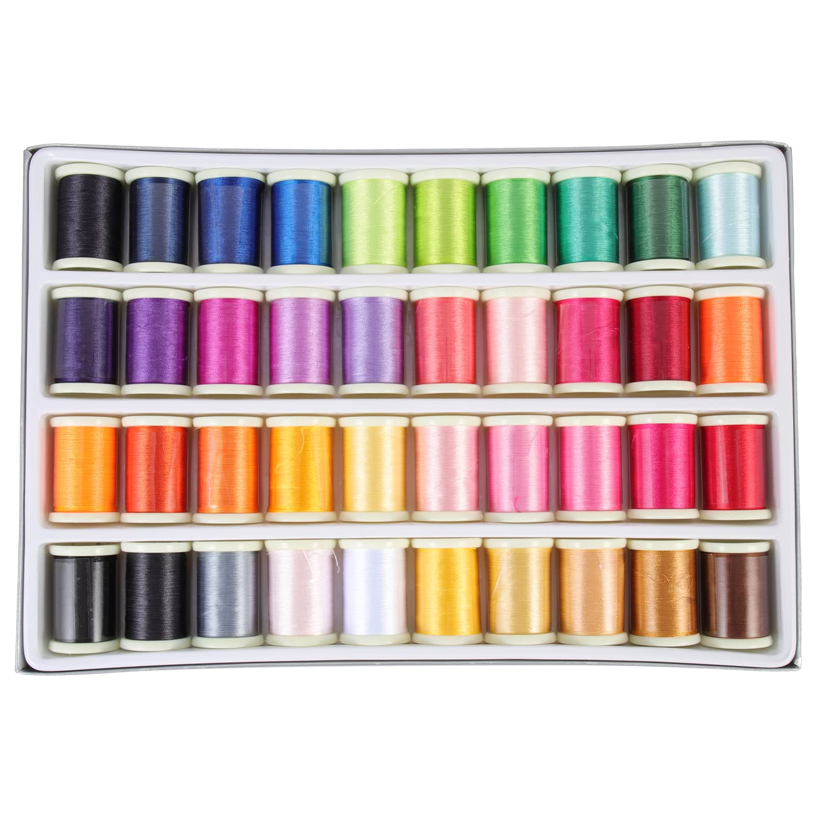 Ciieeo 12 Rolls Glow In The Dark Embroidery Thread - Colorful Cross Stitch Yarn For Sewing, Festivals, Crafts - View #9