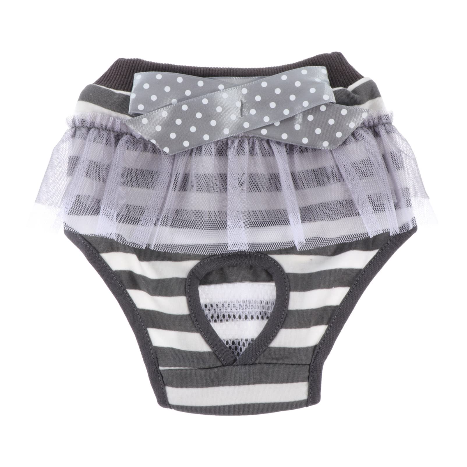 DECOMELODY Delicate Decorative Puppy Diaper Comfortable Household Dog Diaper for Female Dogs Adorable Pattern Durable Material Floors from Stains