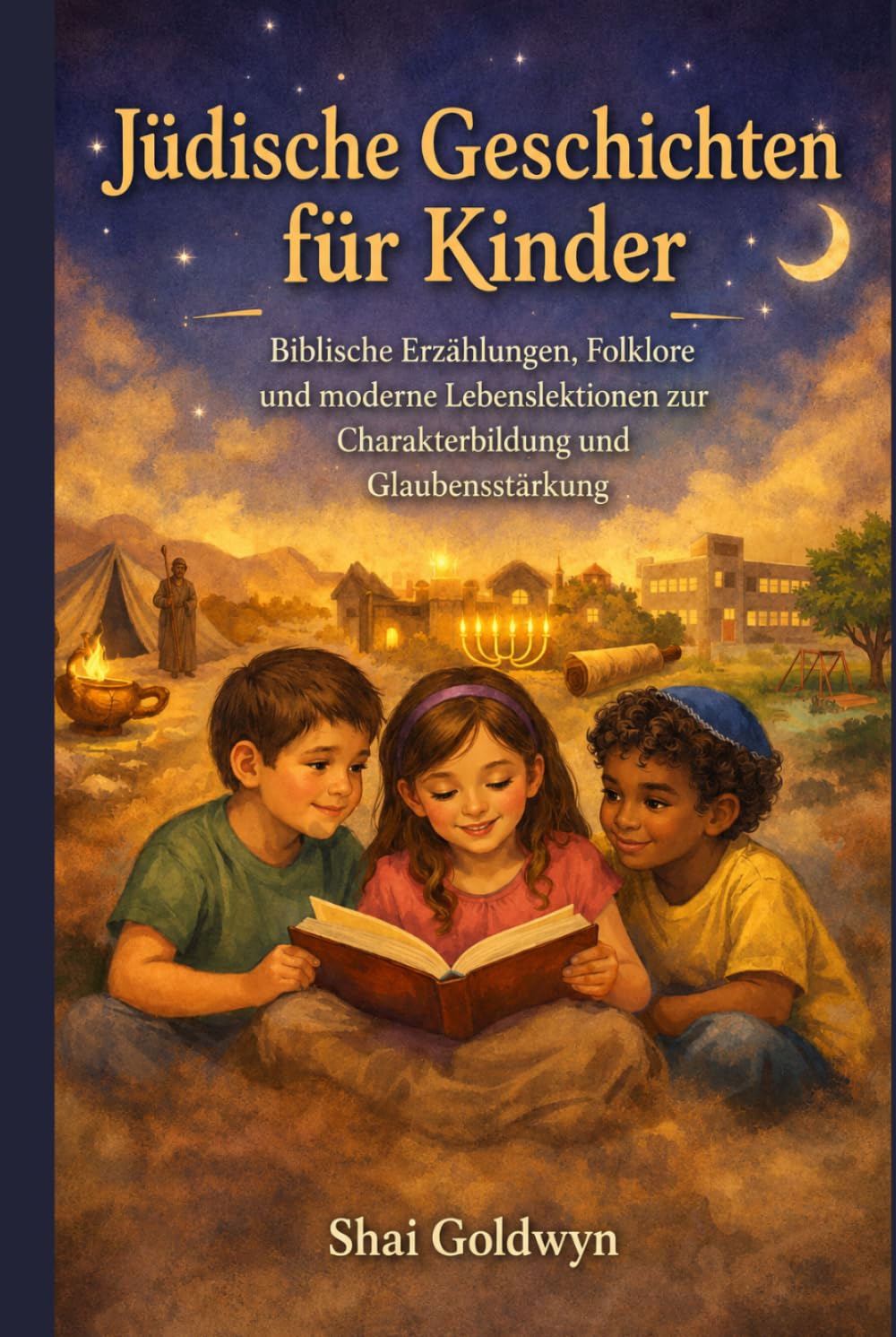 Jüdische Geschichten für Kinder: Biblische Erzählungen, Folklore und moderne Lebenslektionen zur Charakterbildung und Glaubensstärkung