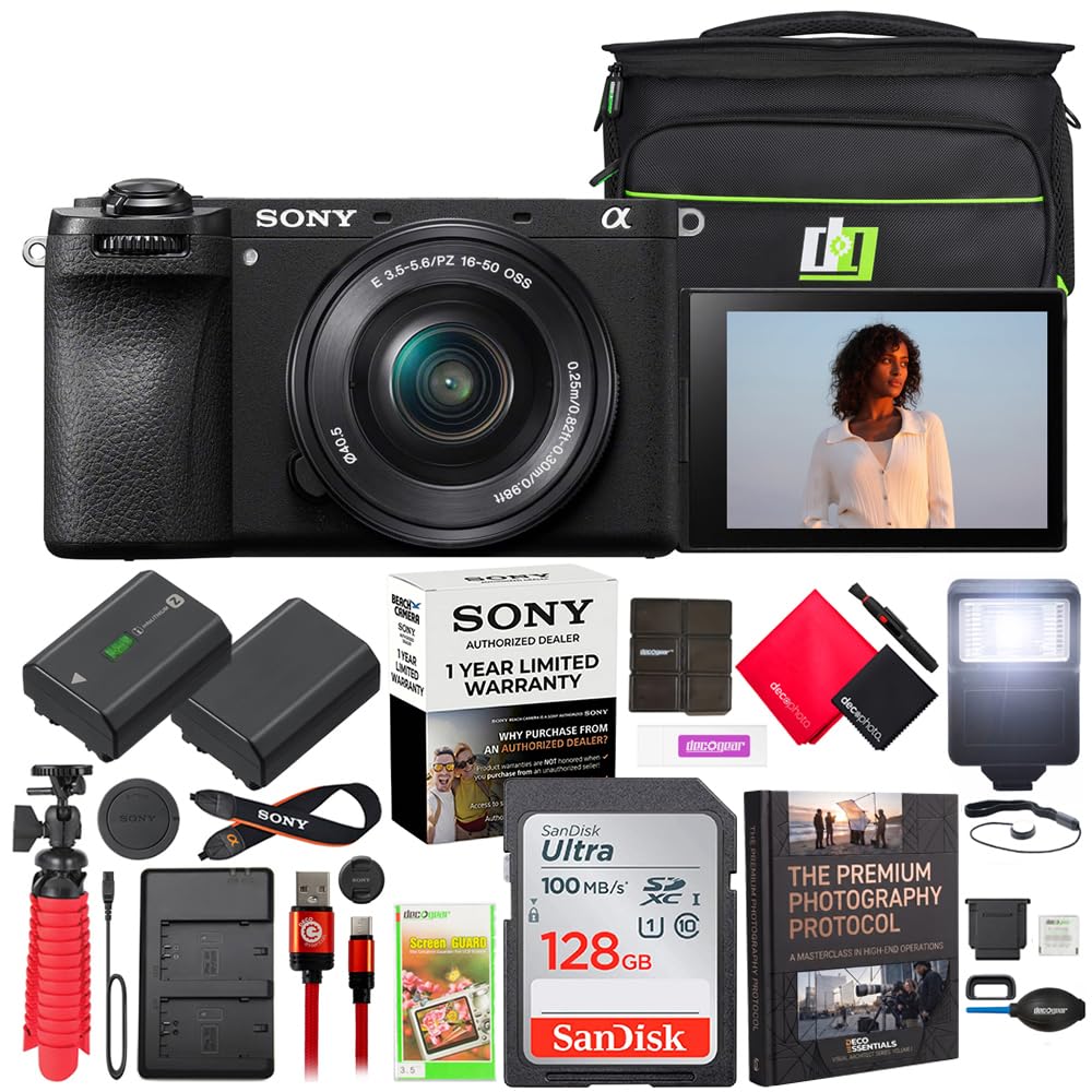 Amazon.com : Sony a6700 Alpha APS-C Mirrorless Camera 26MP 4K with