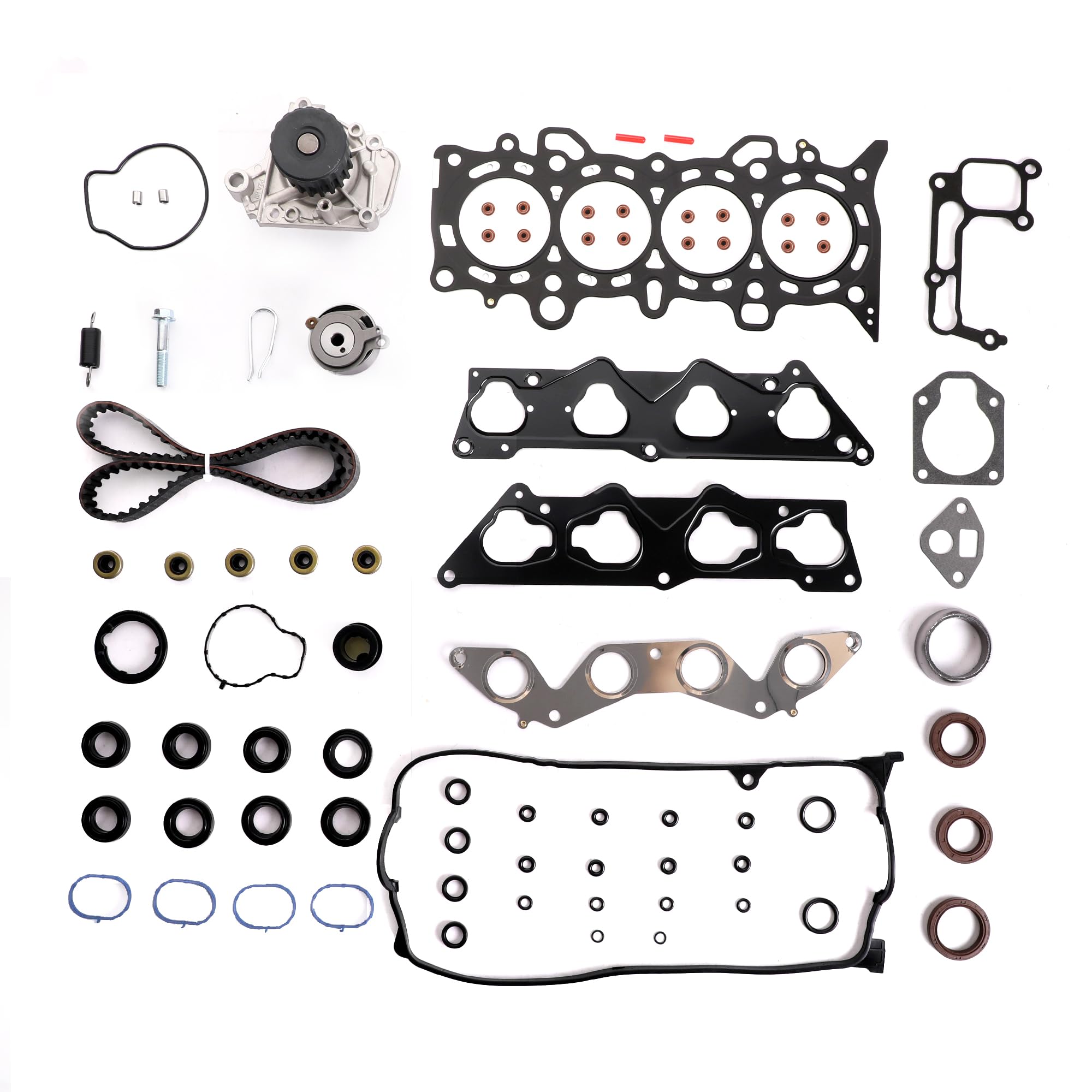 KAX Head Gasket Set Timing Belt Kit for Honda Civic 2001-2005 1.7L L4 EX/HX
