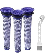 3 Pack Washable Pre Filters Replacements Compatible for Dyson DC58, DC59, V6, V7, V8. Replacements Part # 965661-01. 3 Cordless Vacuum Cleaners