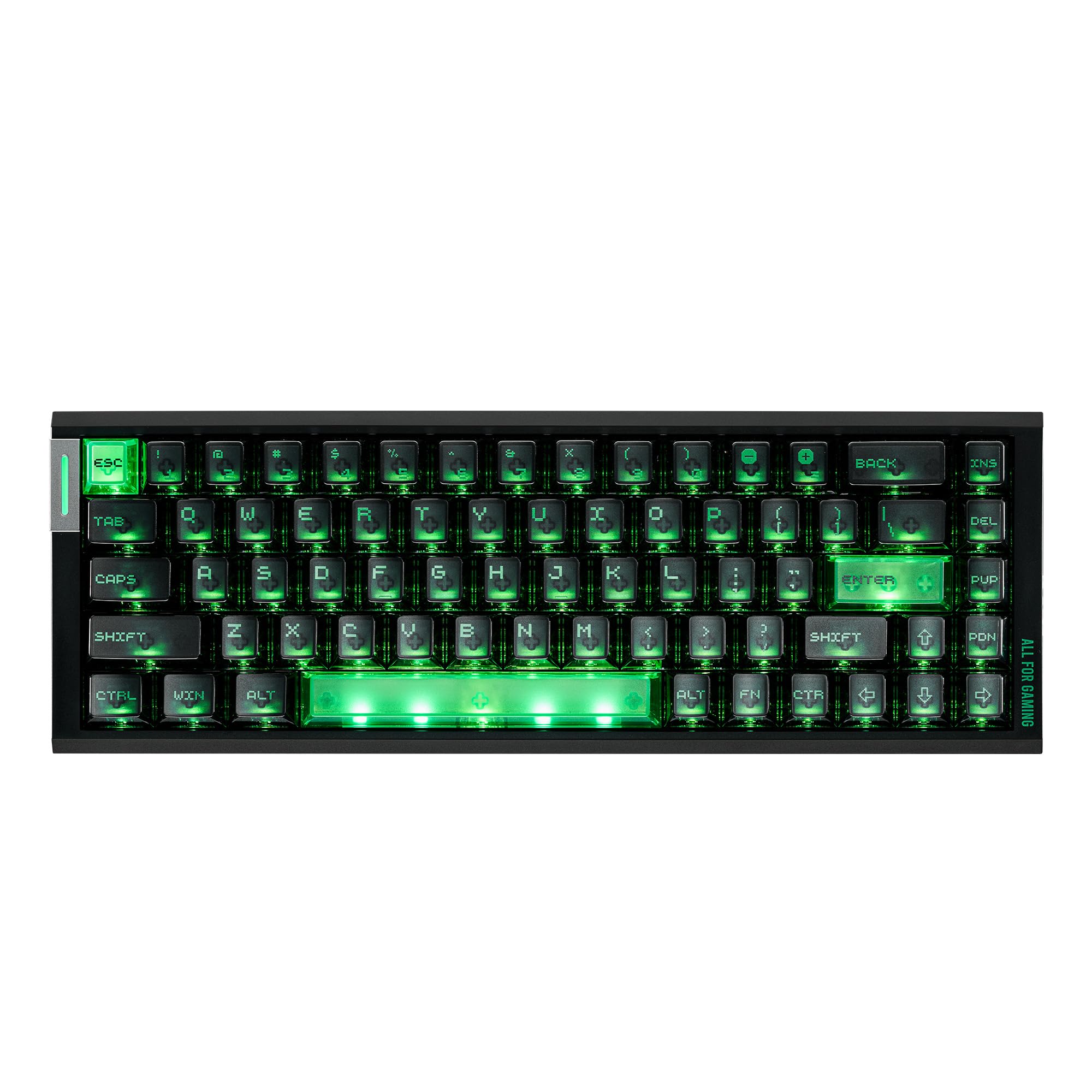 ATK RS6 ゲーミングキーボード Amazon.com: ATK RS6 Air Hall Effect Gaming Keyboard, 8K Polling