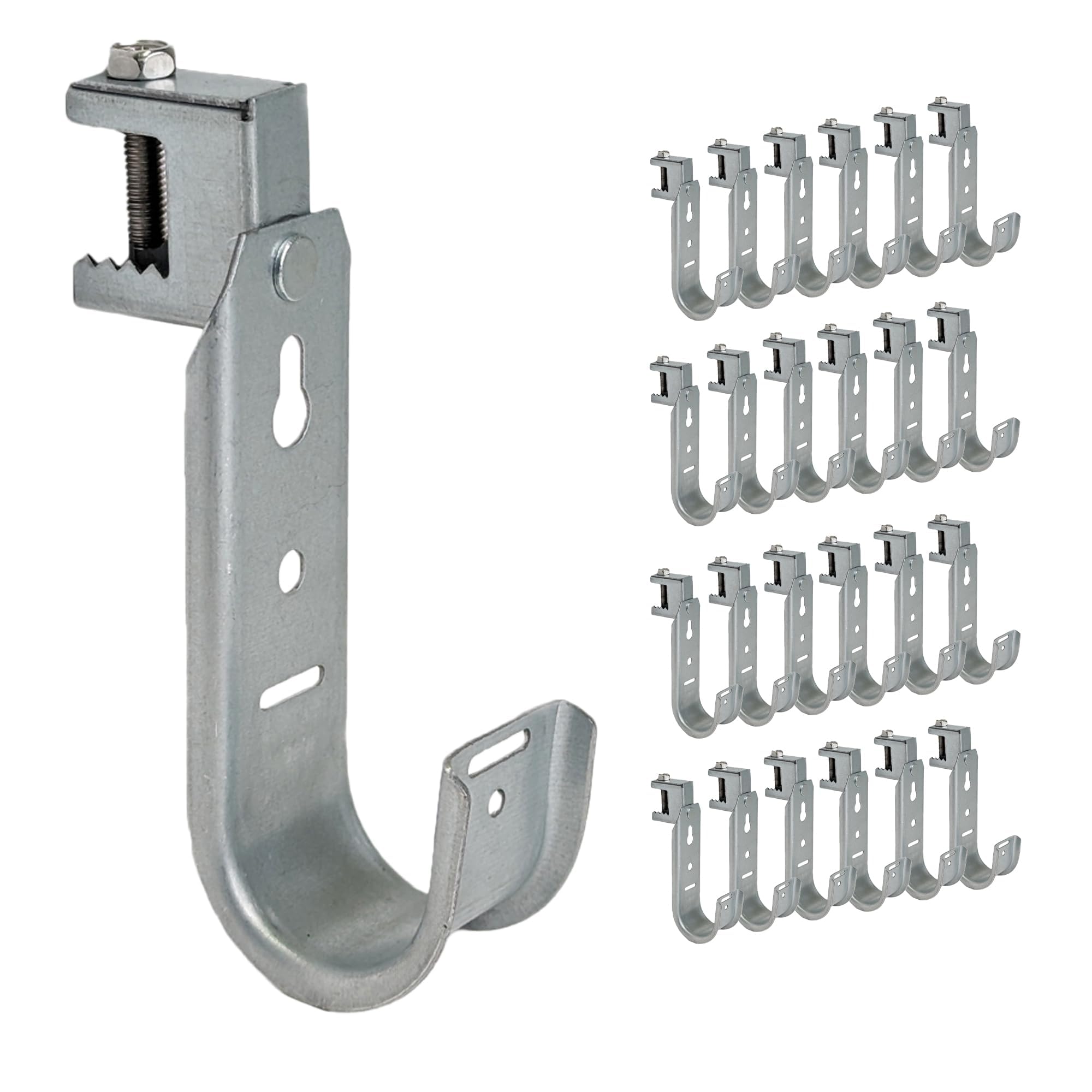 ICC 2-Inch Wall Mount J Hook Cable Management, Retainer Clips, 25-Pack — Amazon image 11