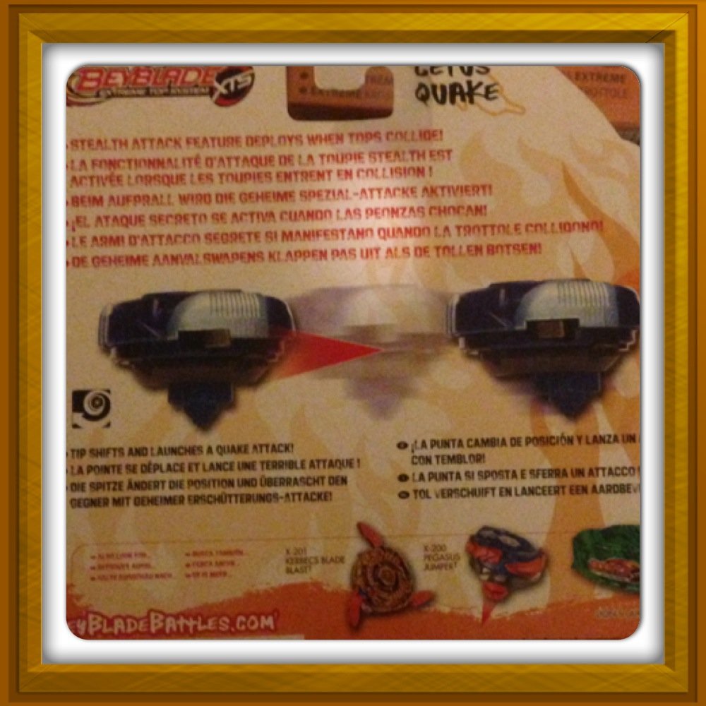 Hasbro Bey Blade 37688 - Trottole Beyblade XTS Stealth Battlers, Cetus Quake