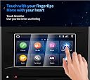 Zealsy Screen Guard Protector Compatible for TATA NEXON EV Creative Plus 45 & MR 7 Inch Infotainment System with Steering Accessories (Nexon EV 7 Inch with Steering) gallery image