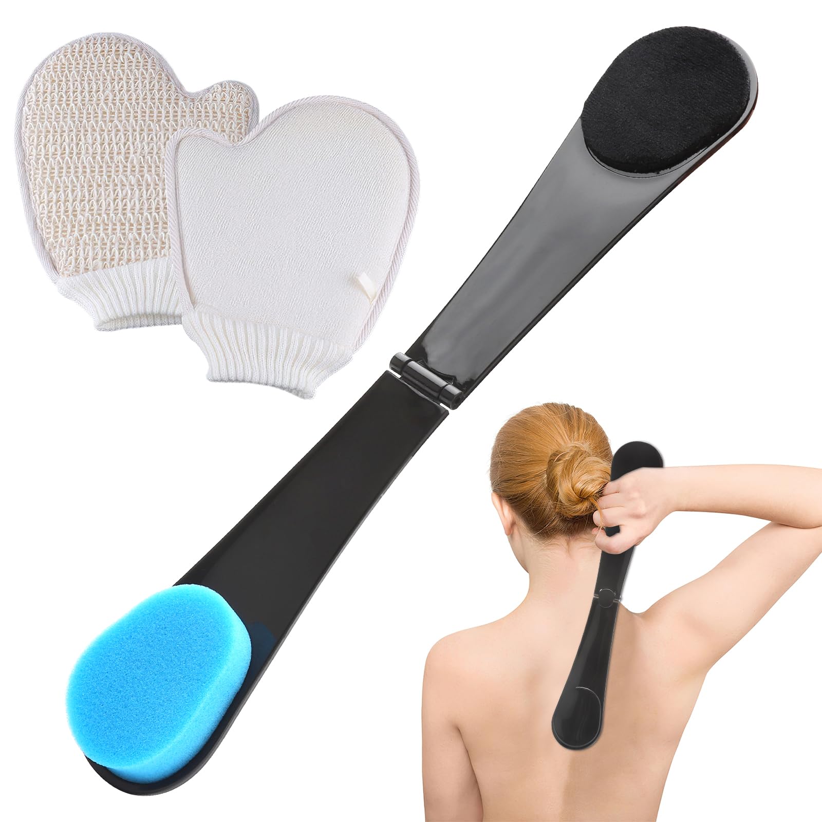 Self Tanning Back Applicator and Tanning Mitt Self Tan Set