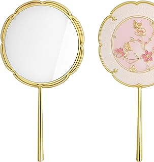 Mini espejo de estilo chino, espejo de mano d...