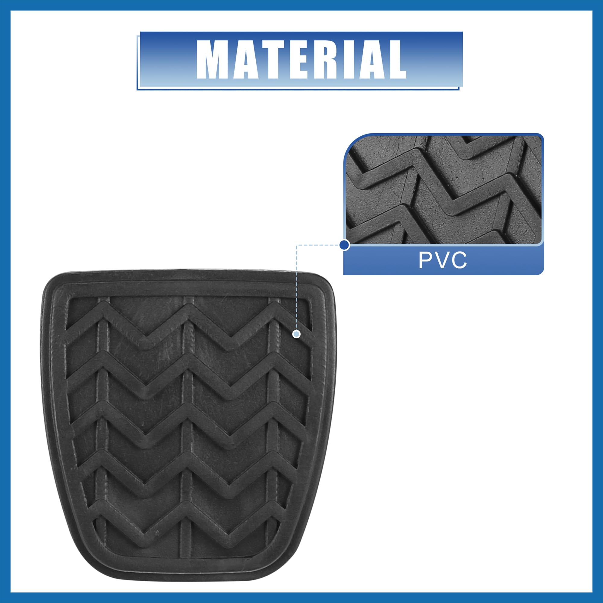 A ABSOPRO 1 Par 31321-52010 Gas Acelerador Pedal Cubiertas Freno Pie Pedal Almohadilla Reemplazo de artículo