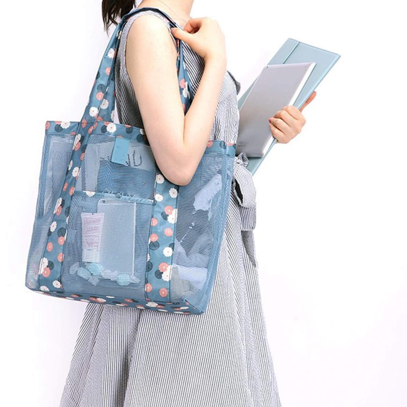 Sac à Bandoulière Convertible Imperméable - Grand Format 30x21x14 Cm - Anti-vol, Multiple Portages - Pour Voyage, Sport, Quotidien