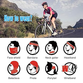 2 Scaldacollo Estivo Moto - Sciarpa Traspirante Per Ciclismo, Corsa E Sport Estivi - Foto 2