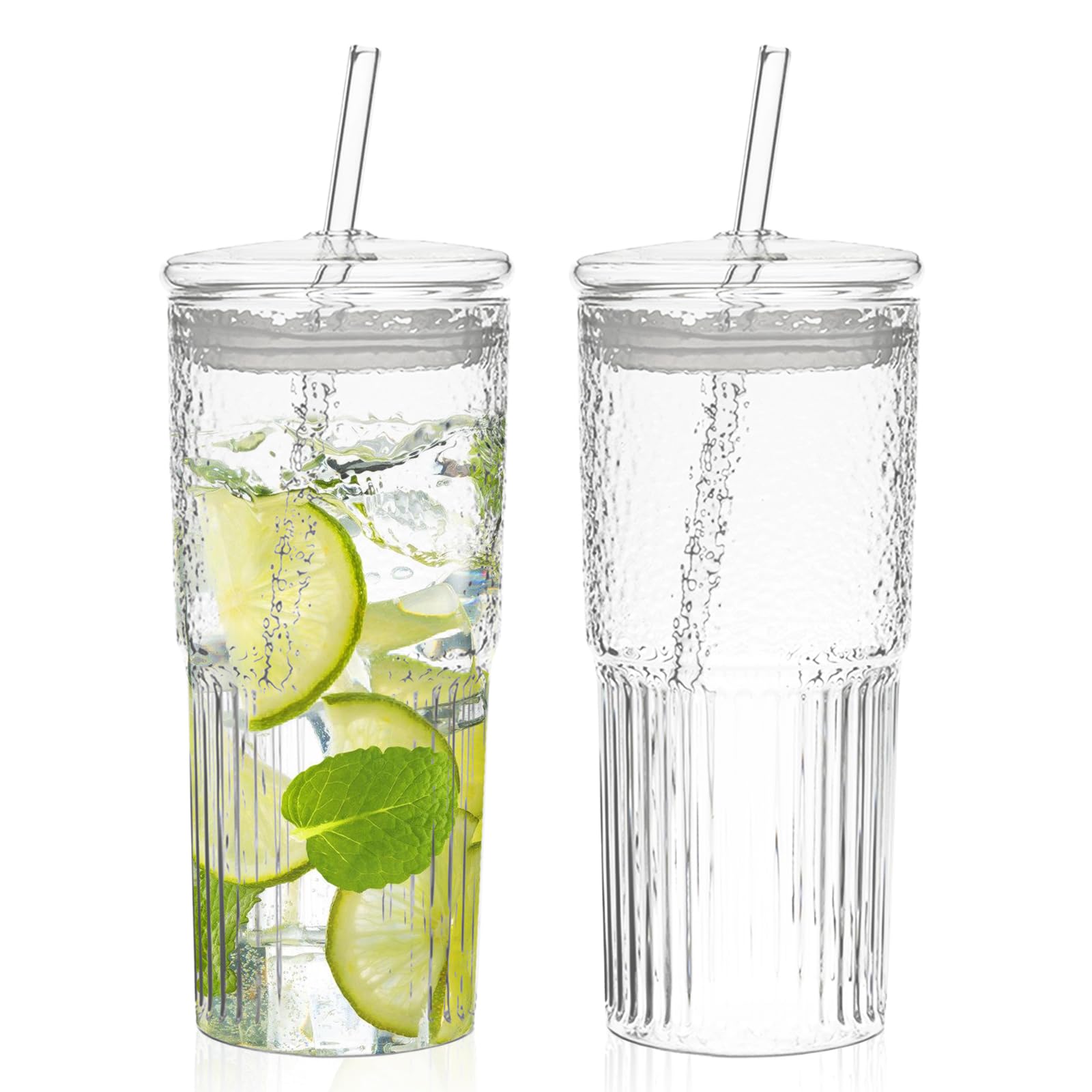 Set Regalo 12 Bicchieri In Plastica Con Coperchio E Cannuccia Per Infermieri – Frasi Di Ringraziamento - 3