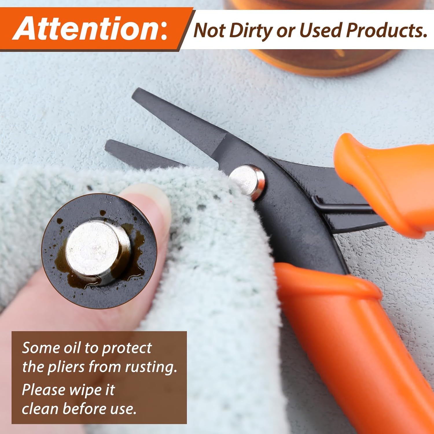 5.5 Inch Thin Flat Nose Pliers With Smooth Jaw - Precision Jewelry and Craft Making Tool for Wire Straightening - Duck Billed, Chain Nose, Micro Pliers - Image 7