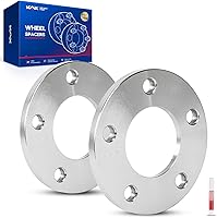 Vista 13 de KAX Espaciadores de rueda de 4 x 4 de 1 pulgada para Trail Boss 330, espaciadores de 4 lengüetas con orificio de cubo de 2.323 in de 1/2 pulgada x