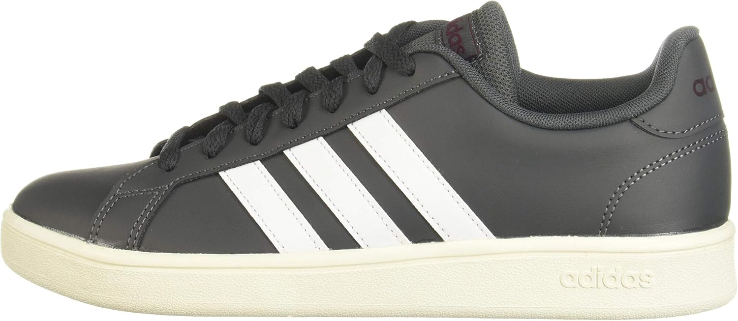 tênis grand court cinza