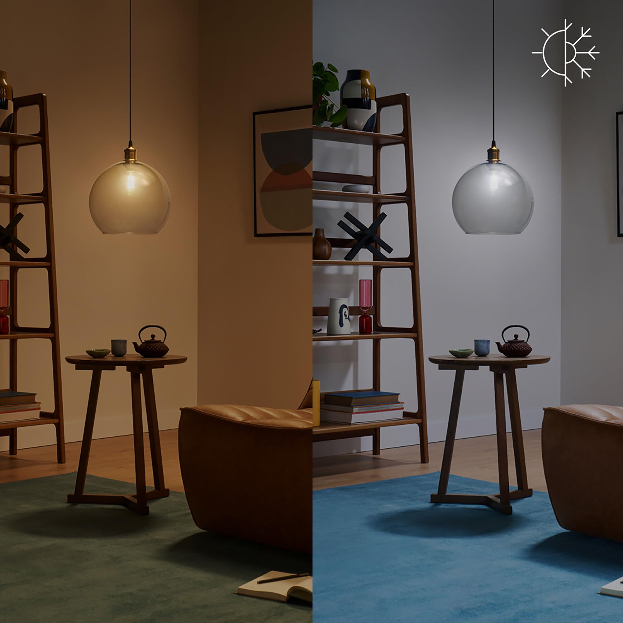 Philips Smart Led E27 4,3W 903lm 2700K + 4000K