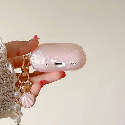 Miniatura 5 de Funda para Airpods Pro 2  Funda protectora completa con diseño de nubes con purpurina compatible con Apple Airpods Pro de 21 generación