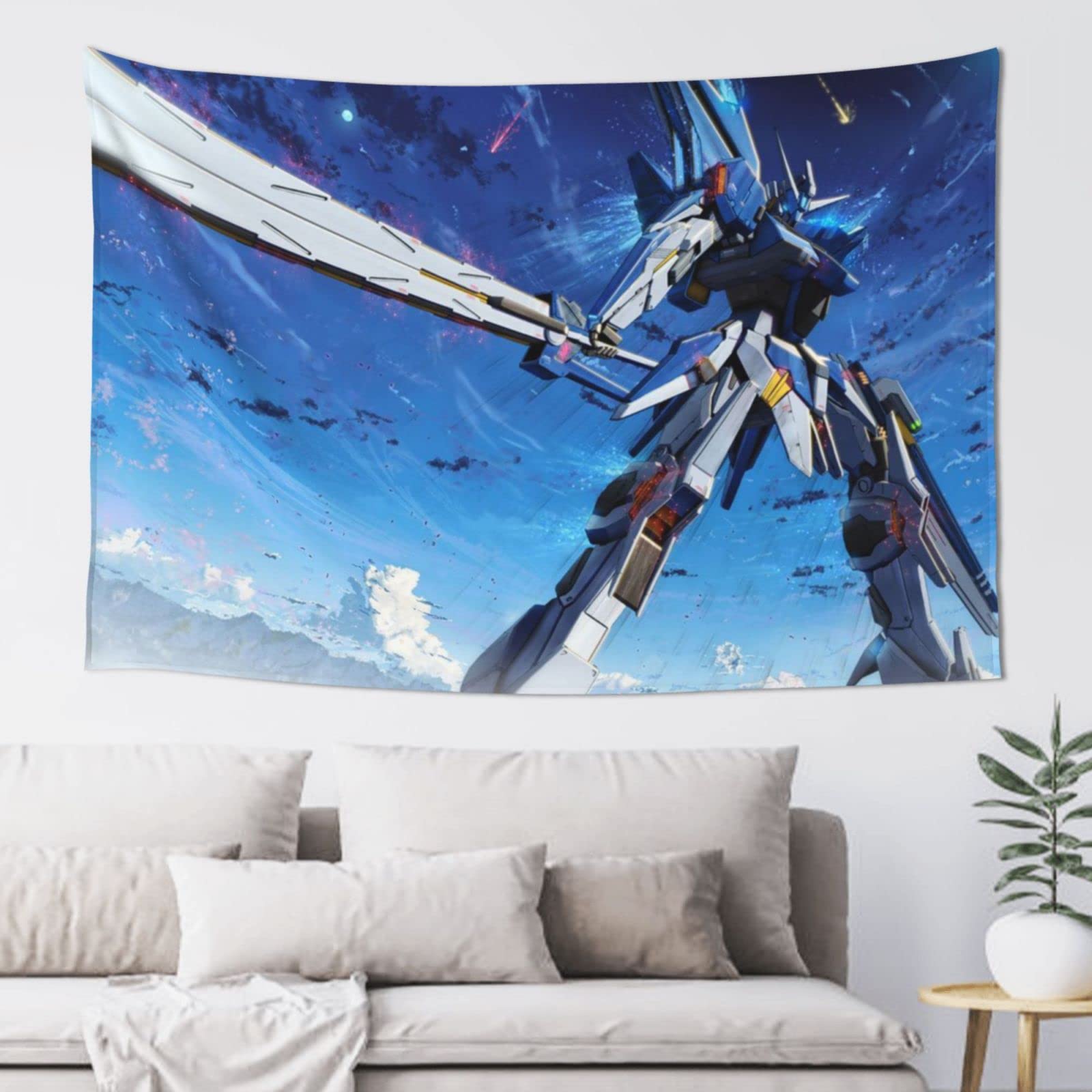 Amazon Co Jp 機動戦士ガンダム タペストリー 壁掛け 壁飾り インテリア ウォールアート 模様替え 部屋 アート おしゃれ ナチュラル シンプル 布 ポスター 多機能 布ポスター 部屋飾り お店 雑貨 個性ギフト 北欧 和風 目隠し 背景布 大判 部屋 背景 カフェ ホーム