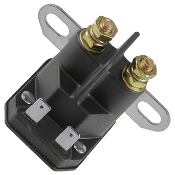 Caltric Starter Relay Solenoid Compatible with John Deere E100 E110 E120 E130 E140 E150 E160 E170