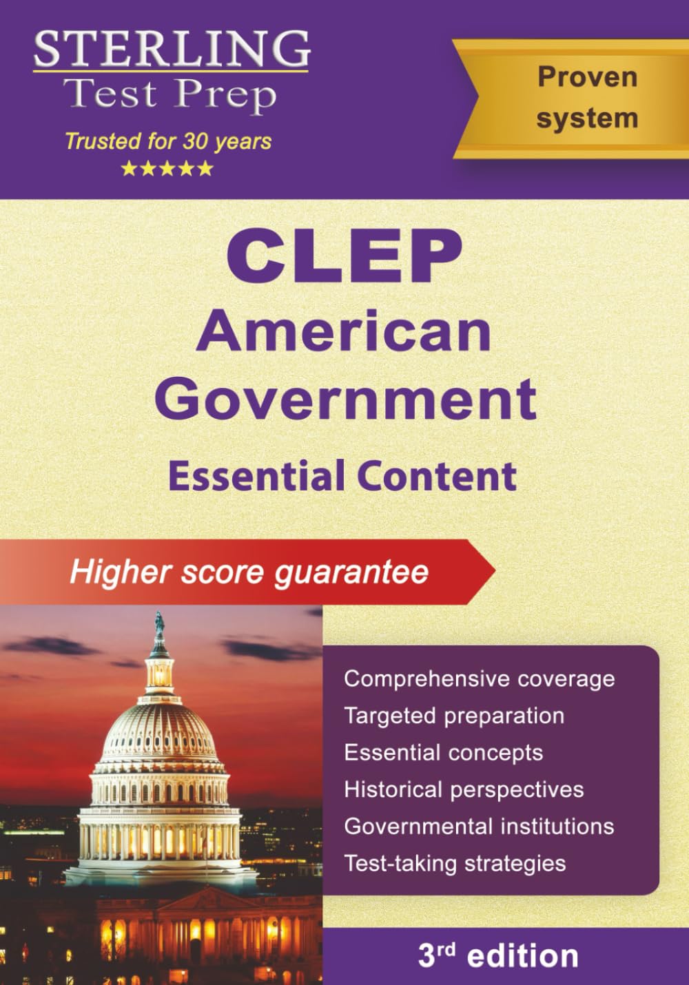 CLEP American Government: Essential Content      Paperback – February 24, 2026