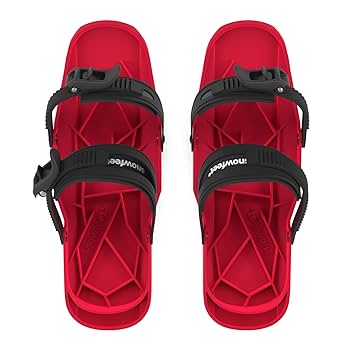 snowfeet スノーシュー 大人用 黒と赤2セット snowfeet スノーシュー 大人用 黒と赤2セット