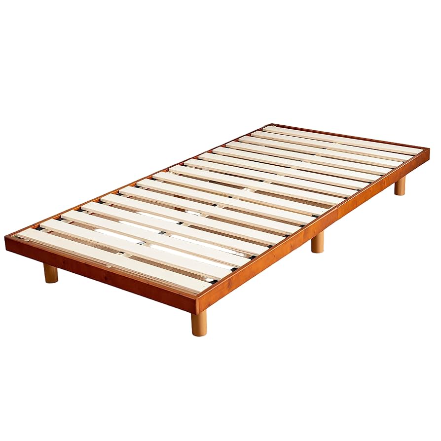 すのこベッド　シングル　ナチュラル　ローベッド　フロアベッド　木製　SBS木 新品】すのこベッド シングル ナチュラル ローベッド フロア