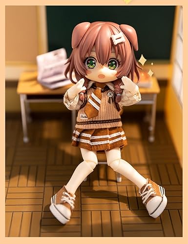 Miniatura 10 de YMY Ob11 - Juego de ropa de muñeca con estilo animal a escala 112