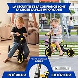 Mobiclinic® kids, Triciclo 5 in 1, Chase, Evolutivo, Da, A anni, Manubrio e sedile regolabili, Ultraleggero 3, Kg, Montaggio facile, Ruote antiforatura, Fino 25, Porta bottiglia - 6