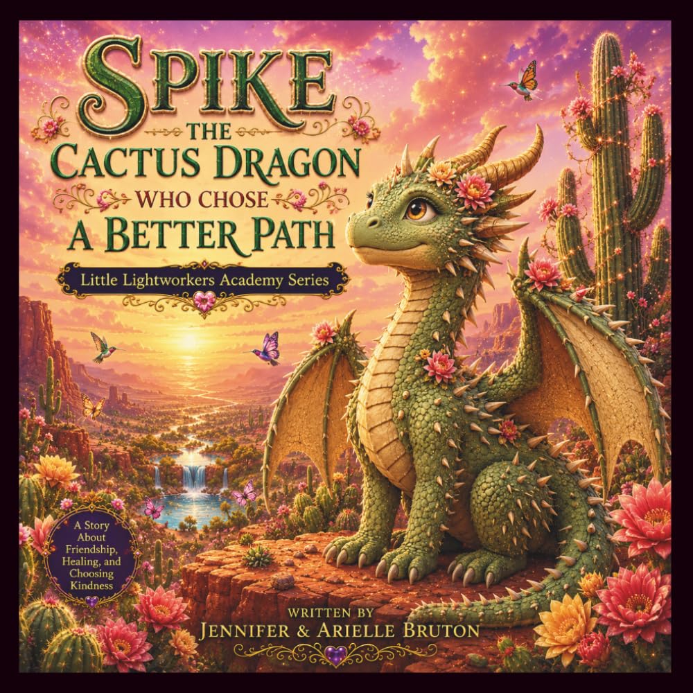 Spike The Cactus Dragon: Who Chose A Better Path (Little Lightworkers Academy Series)