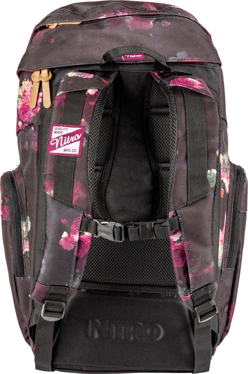 Nitro Weekender Alltagsrucksack mit gepolstertem Laptopfach, Schulrucksack, Wanderrucksack inkl. Nassfach