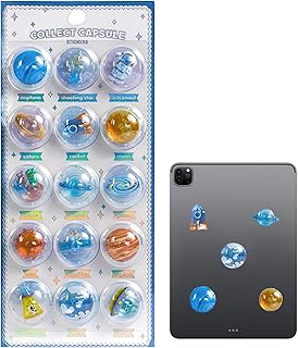 3D ぷくぷくシール カプセル 3D 浮き彫りクリスタル ゼリーパッチ シール ぷくぷく 水入りシ-ール クリエイティブウォーター ステッカー ごほうびシ-ール 携帯電話ケース ジャーナル ミラー装飾用