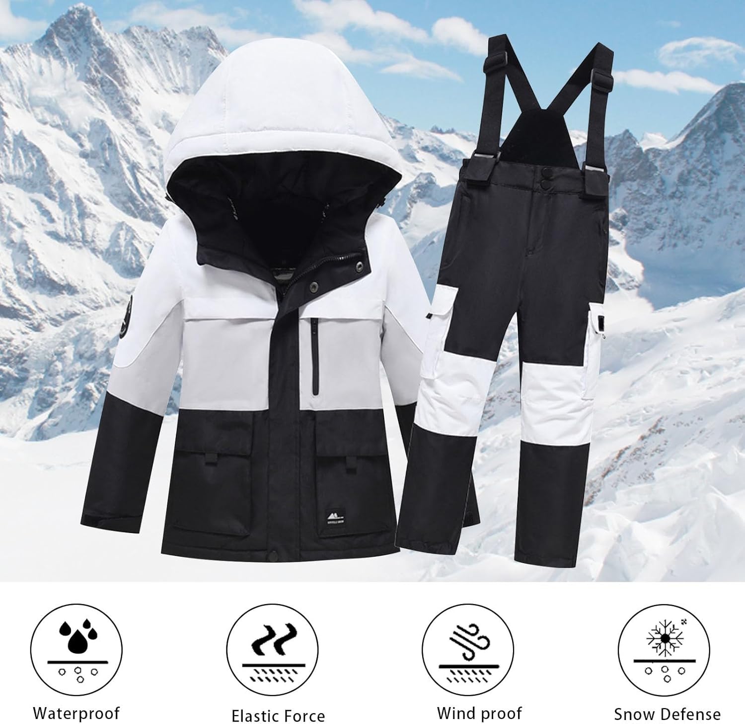 Abbigliamento Invernale Bambini Tuta Da Neve Impermeabile Per Bambini  Ideale Per Sci E Snowboard Tuta Termica Invernale