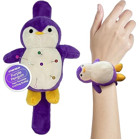 Countables Cute Penguin Wrist Pin Cushion: The Ultimate Sewing Accessory