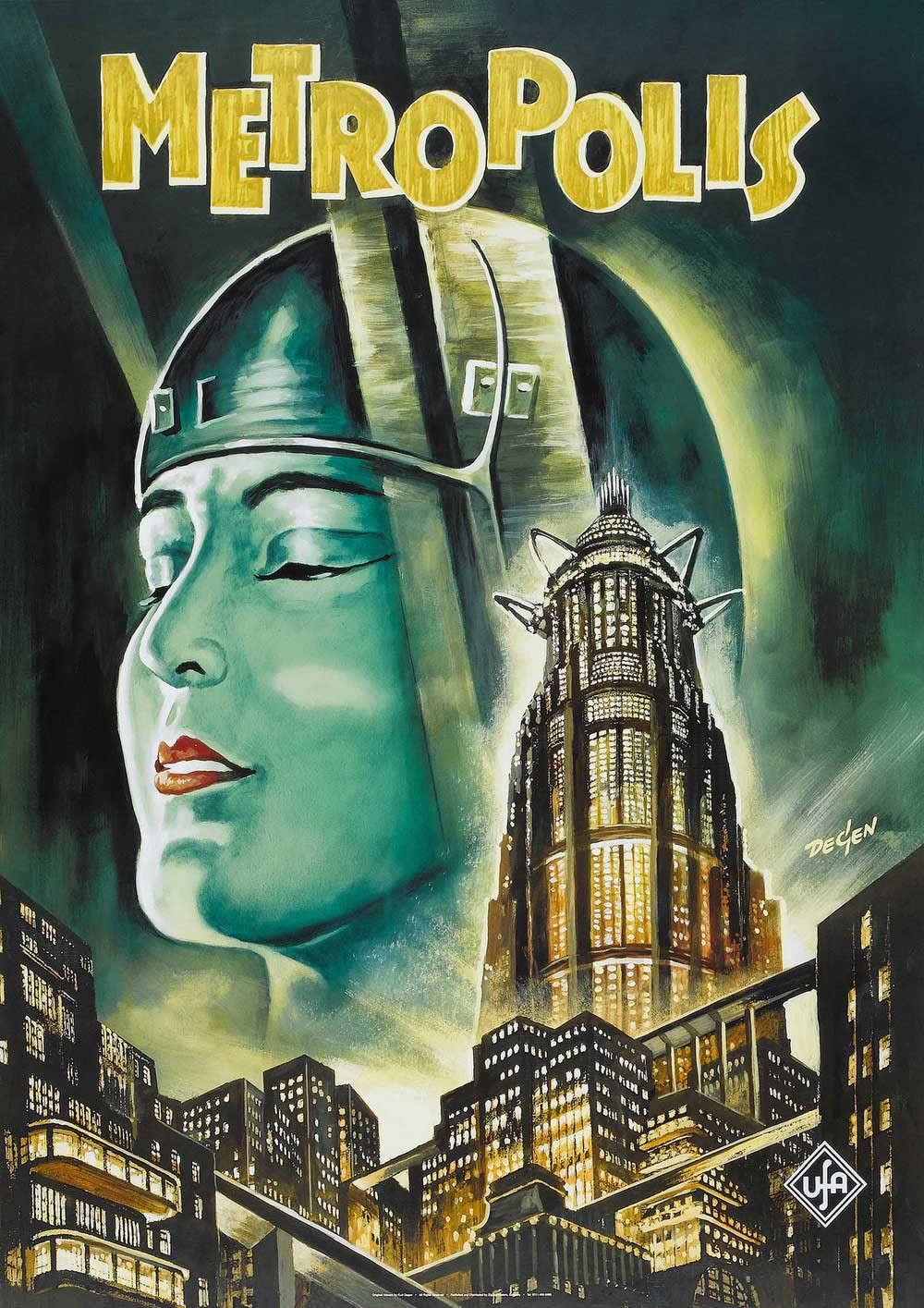 Omg Printing Metropolis Poster/Print/Picture Satin Photo Paper - A3-297Mm X 420Mm