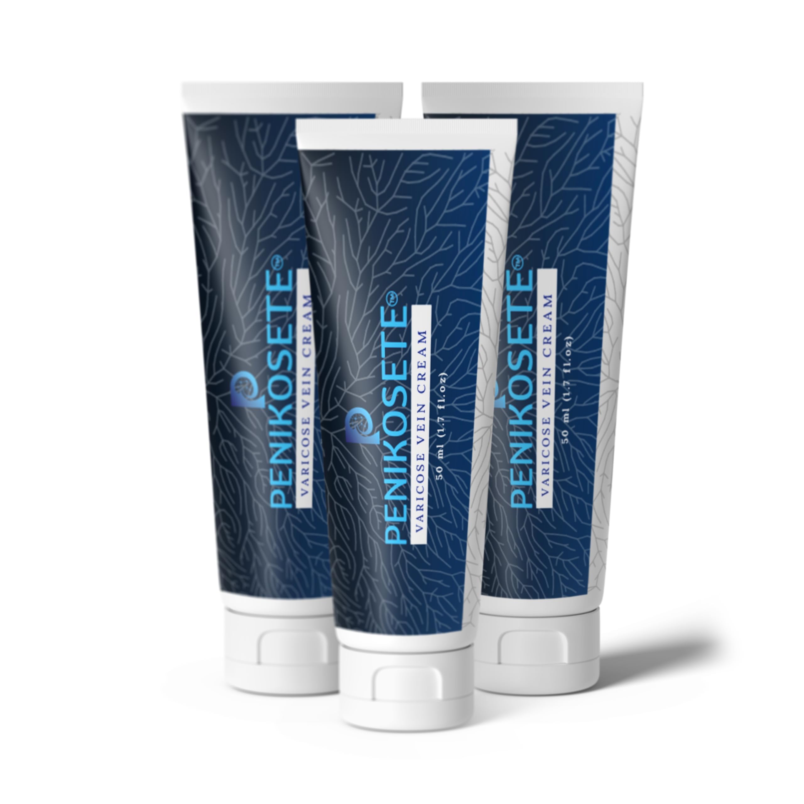 PENIKOSETE Varicose and Spider Vein Cream 3-Pack