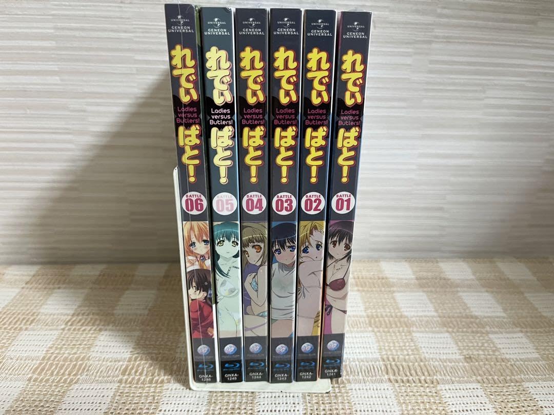Amazon.co.jp: れでぃ×ばと! 初回版全6巻セット Blu-ray ほぼ