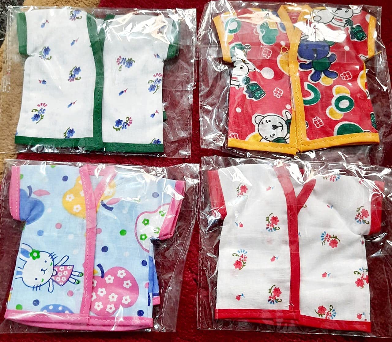 NSCC Laddu Gopal Dress Cotton Summer Night Suit for Krishna Idol Ladoo Gopal Dress Pant Shirt