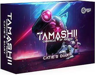 Tamashii: Chronicles of Ascend Catie's Diary Miniatures - Immerse Yourself in Catie's Whimsical World! Sci-Fi Strategy Game, Ages 14+, 1-4 Players, 45-90 Min Playtime, Made by Awaken Realms