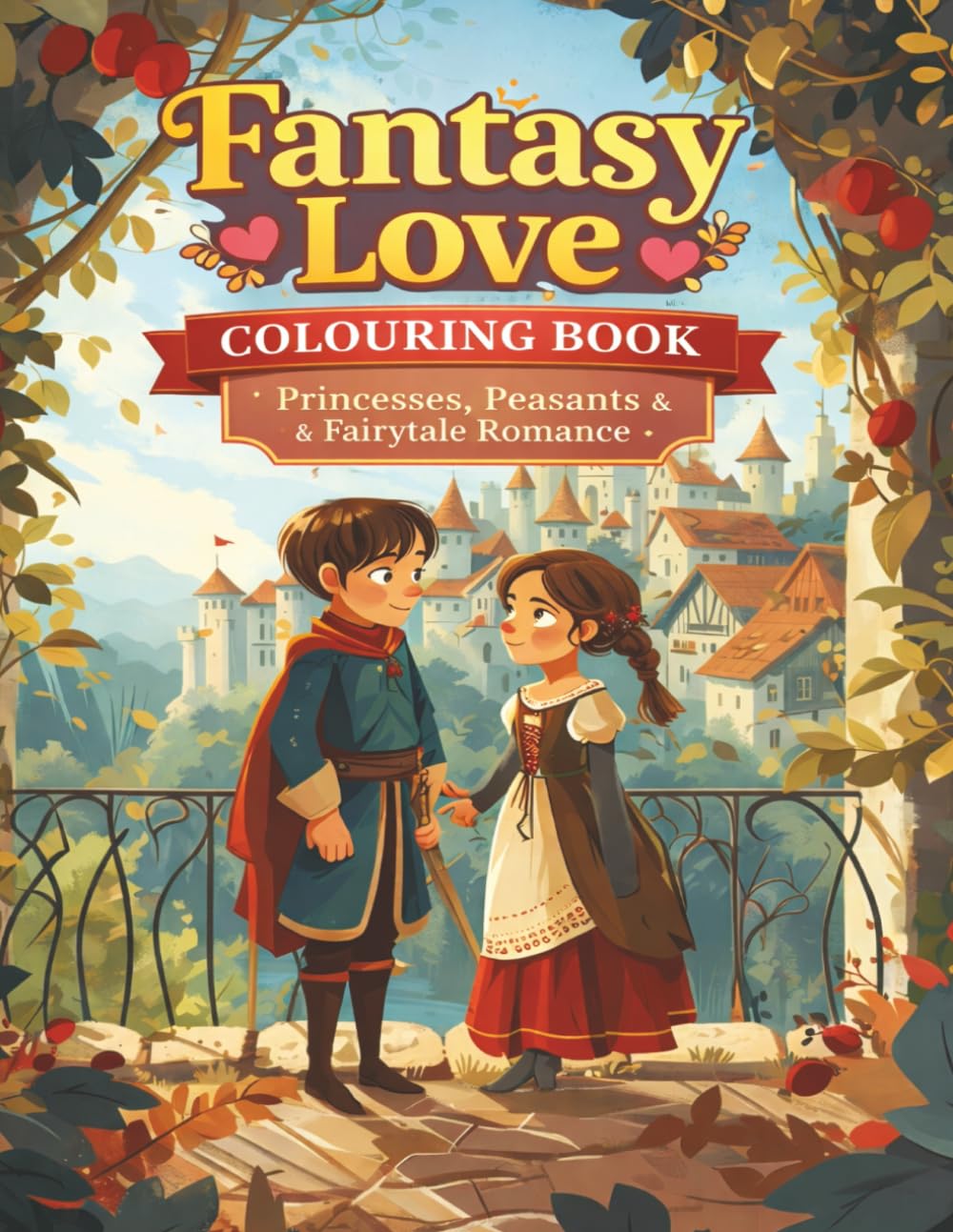 Fantasy Love Colouring Book: By Fairy Tale Finds