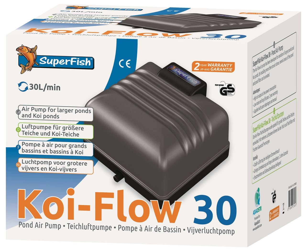 SuperFish Koi-Flow 30