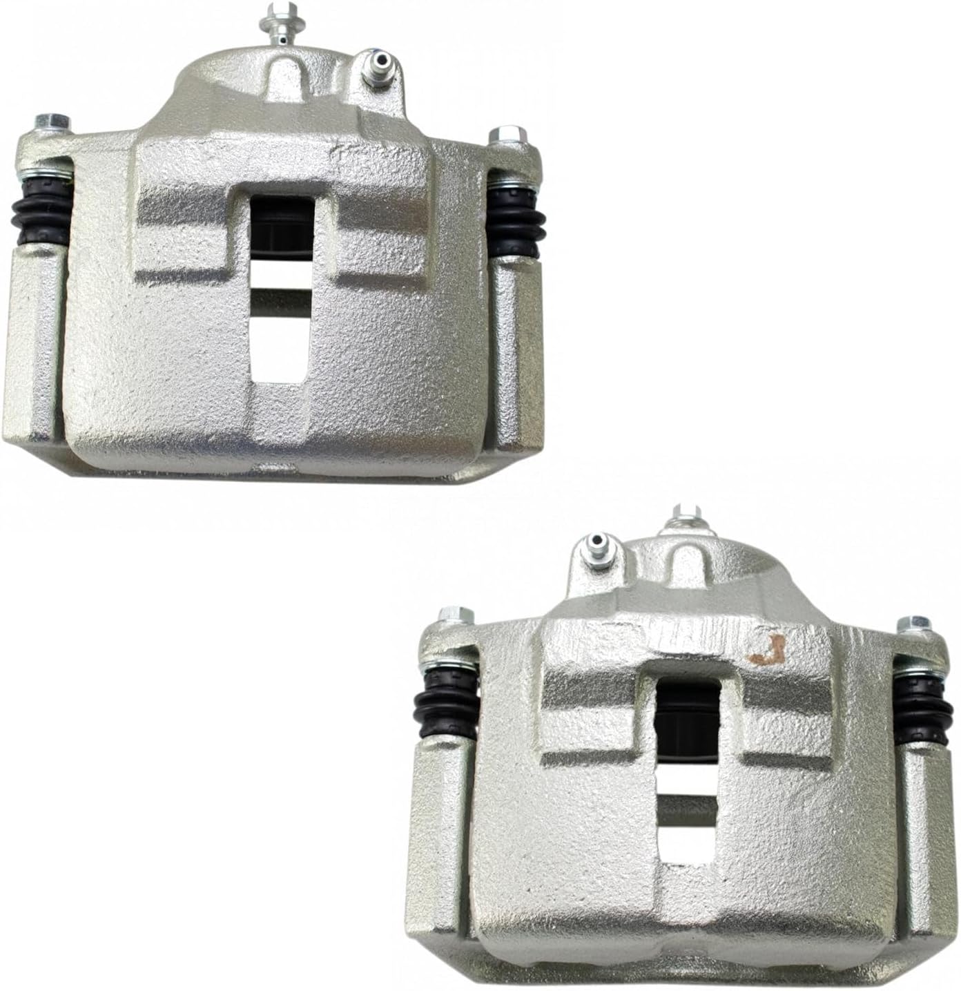Front Driver and Passenger Side Brake Caliper Set Caliper Brackets Hardware Compatible with 2001-2007 Ford Taurus 2002 Lincoln Continental 2001-2005 Mercury Sable