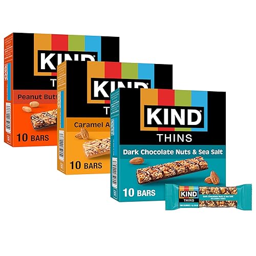 KIND Thins, Variety Pack, Gluten Free, 100 Calorie, 30 Count